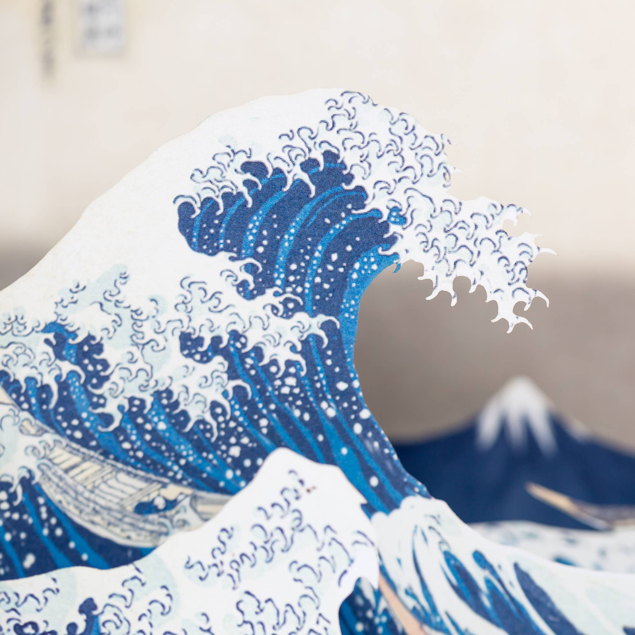 Today is Art Day - Wholesale Everyday Greeting Card - Great Wave - Hokusai - Pop-up Card1