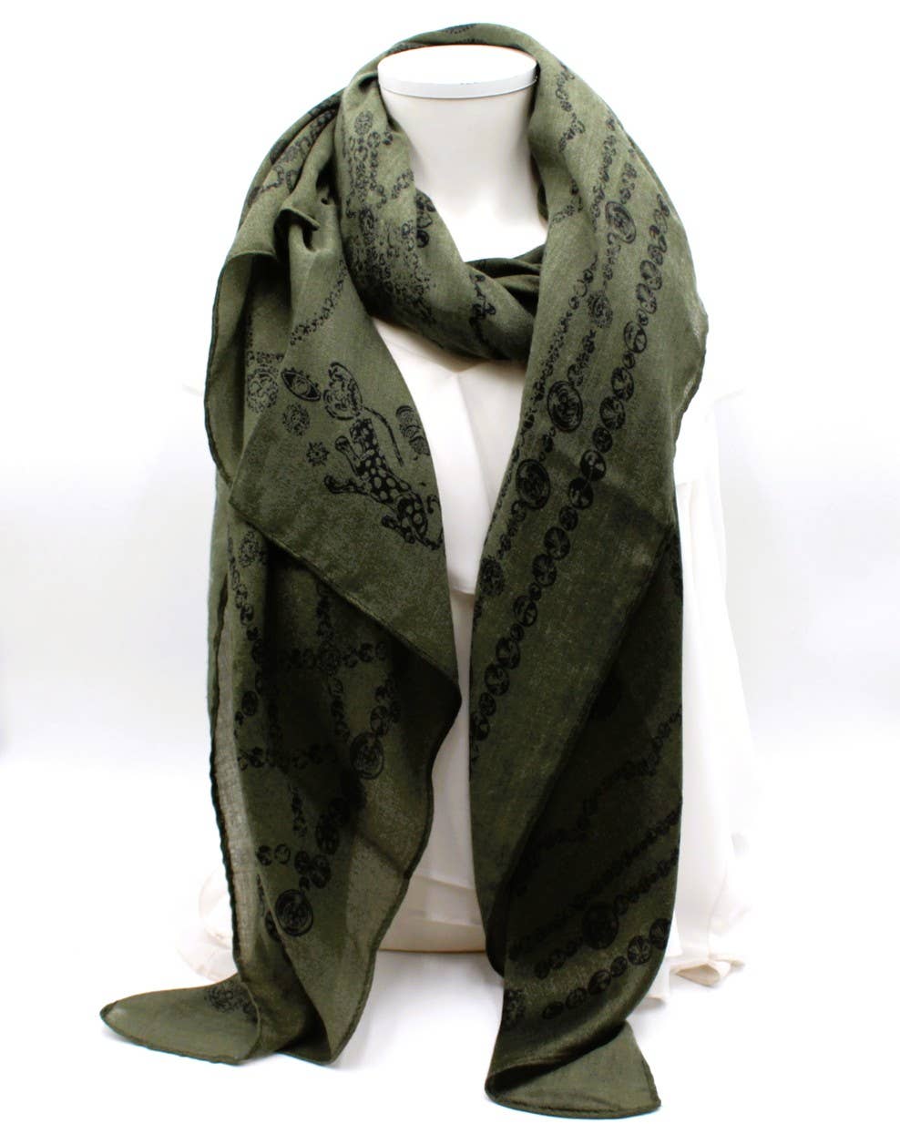 Reference Mode - Wholesale Scarf - Women's - Trendy scarf with luxury pattern2