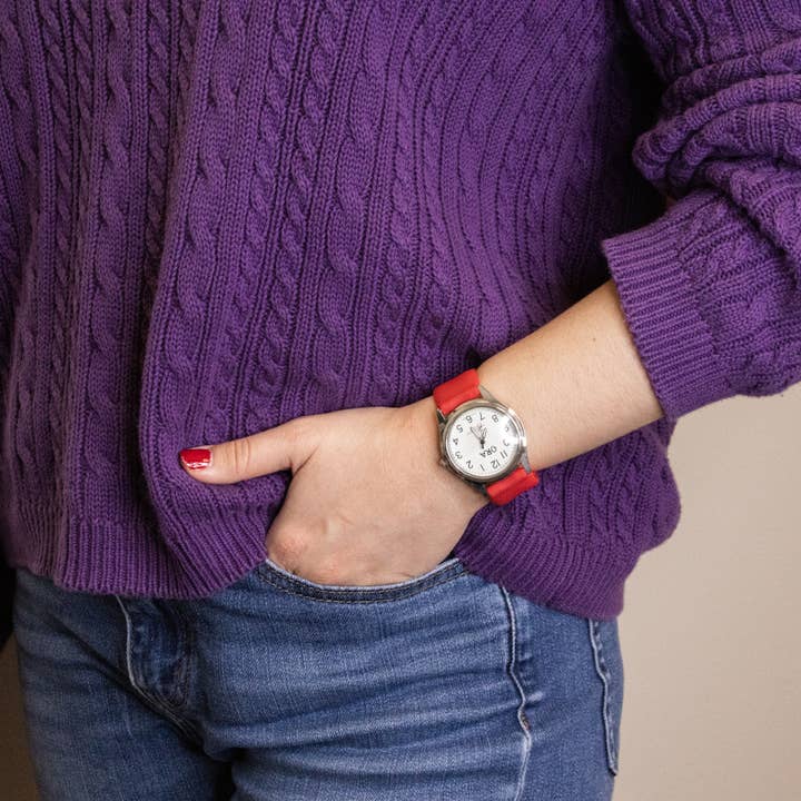 Natalia - Wholesale Wrist Watch - Women's - Interchangeable Silicone Wrist Watch (Analog - White Face)23