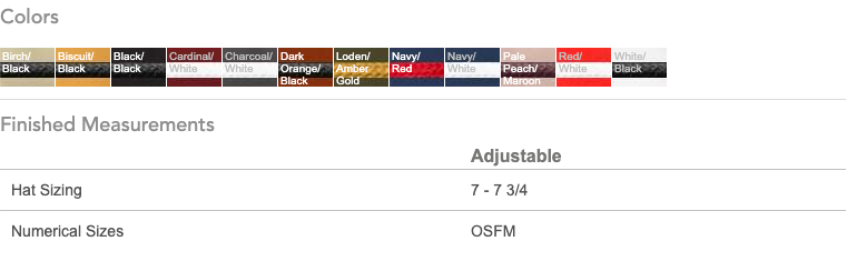 Total Apparel - Wholesale Flat Brim Cap - Unisex - Richardson Umpqua Snapback Five-Panel Rope Cap | Hat 25618