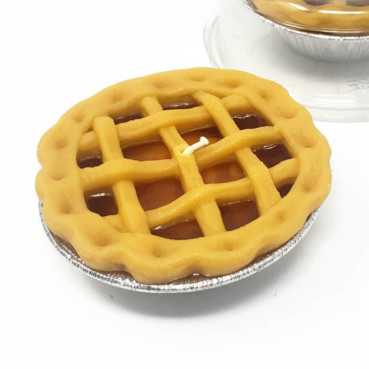 Candlelit Desserts - Wholesale Novelty Candle - 3" Apple Pie Candle0