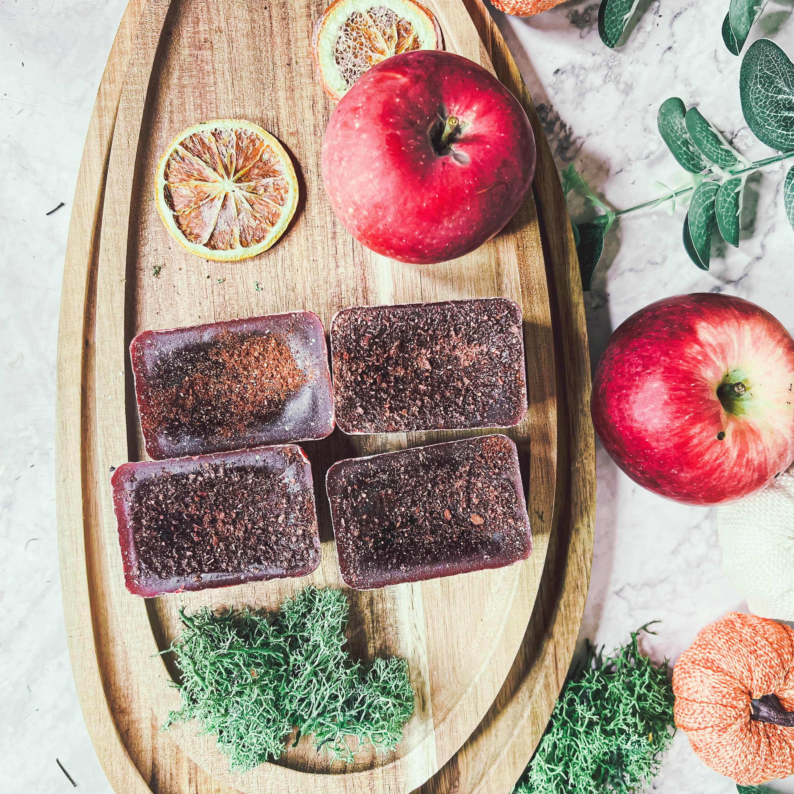 Gia Roma - Vente Fondants - Wax Melts Pomme Bourbon, Fall Wax Melts XL Parfum d'intérieur d'automne91