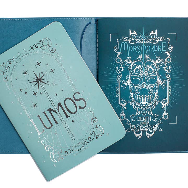 Insight Editions - #1 Pop Culture Publisher - Wholesale Notebook - Harry Potter: Expecto Patronum Traveler's Notebook Set5