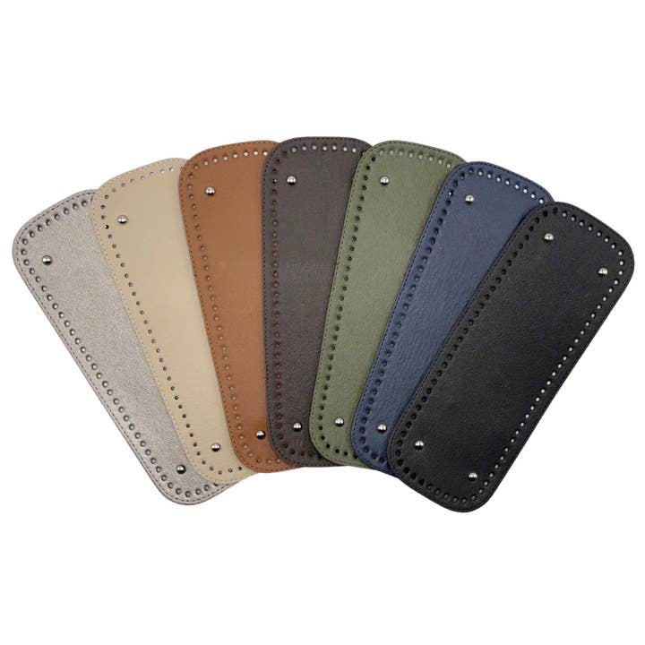 Sensy - Wholesale Knitting/Crochet Supplies - PU Leather Large Bag Base, Bag Bottom Pad (12 Cm x 33 Cm)