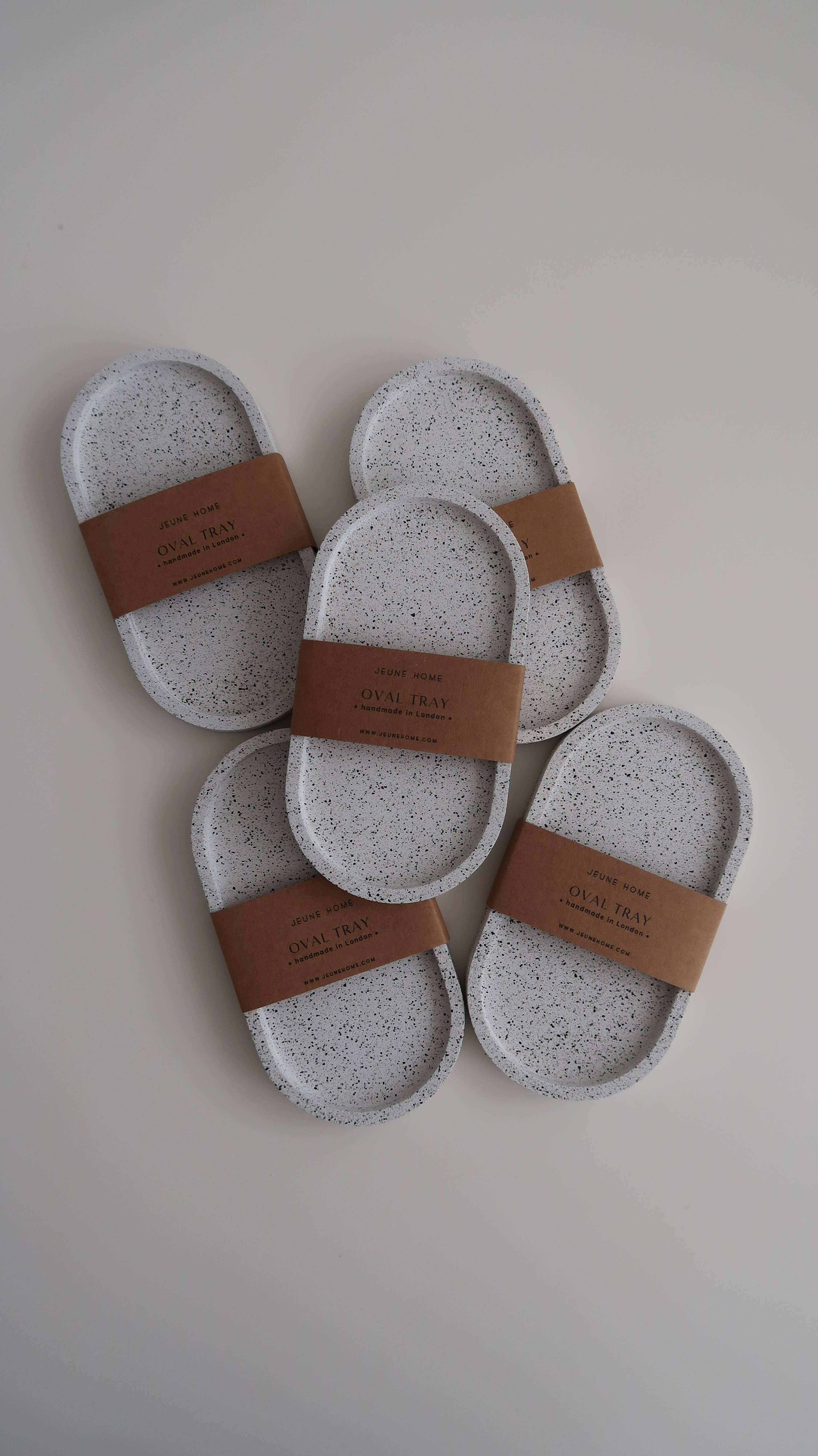 Jeune Home - Wholesale Decorative Tray - Textured oval tray4