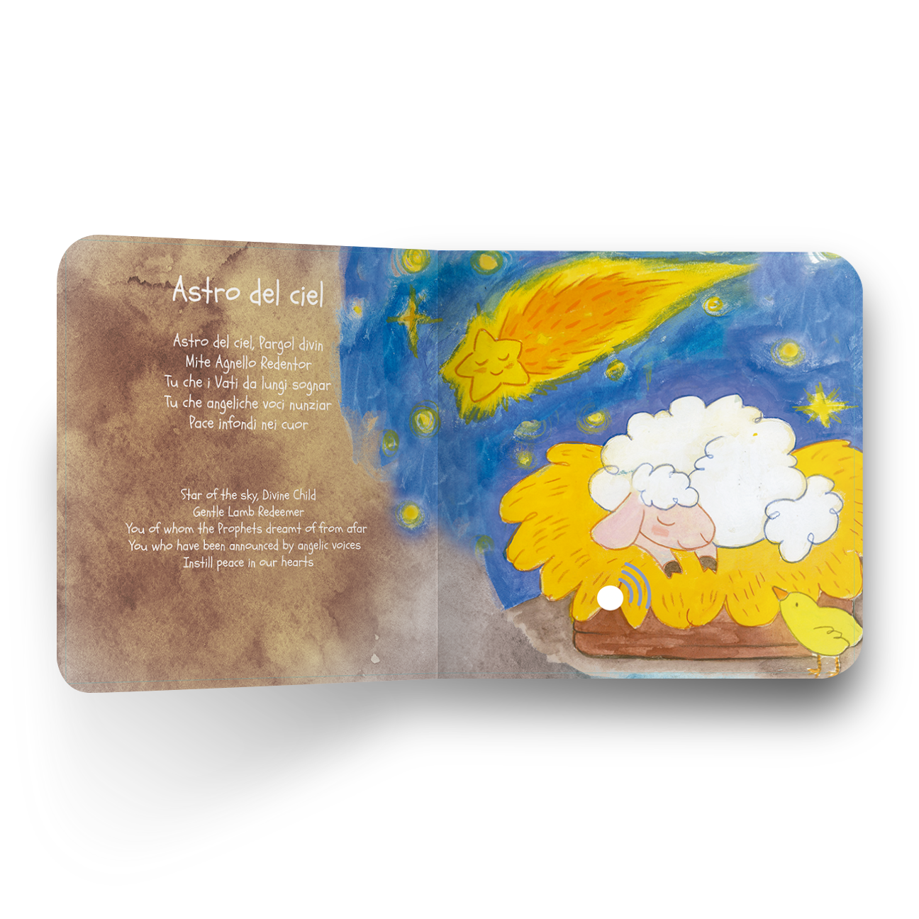 Lufi & Friends – Großhandel Buch zum Thema Babys & Kleinkinder (0–2 Jahre) – Mein erstes italienisches Buch, das Weihnachtslieder singt.3