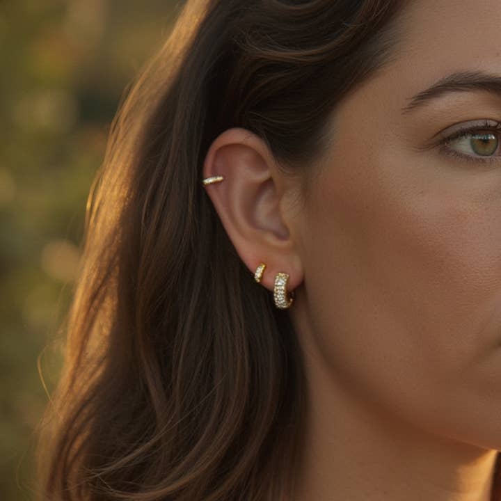 Aros Pavé Pequeños para venta al por mayor de Rune and Light