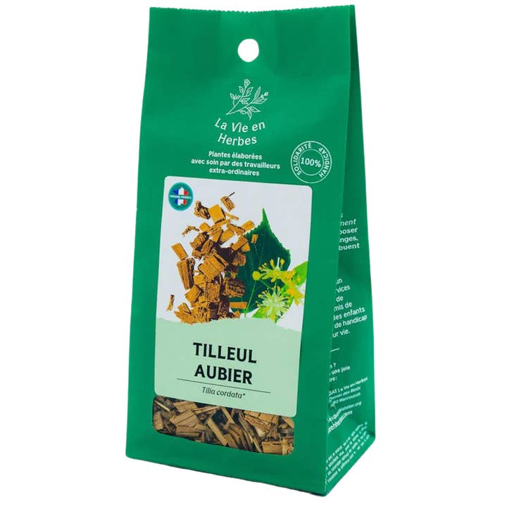 Ecohesens - Wholesale Health/Detox Tea - Organic linden sapwood - bulk pouch 60 g - La Vie en Herbes0