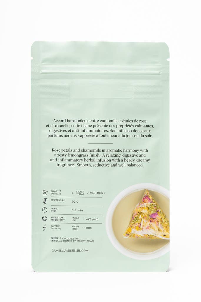Camellia Sinensis - Wholesale Tea Bags - Sublime Chamomile Organic (15 Teabags Bag)2