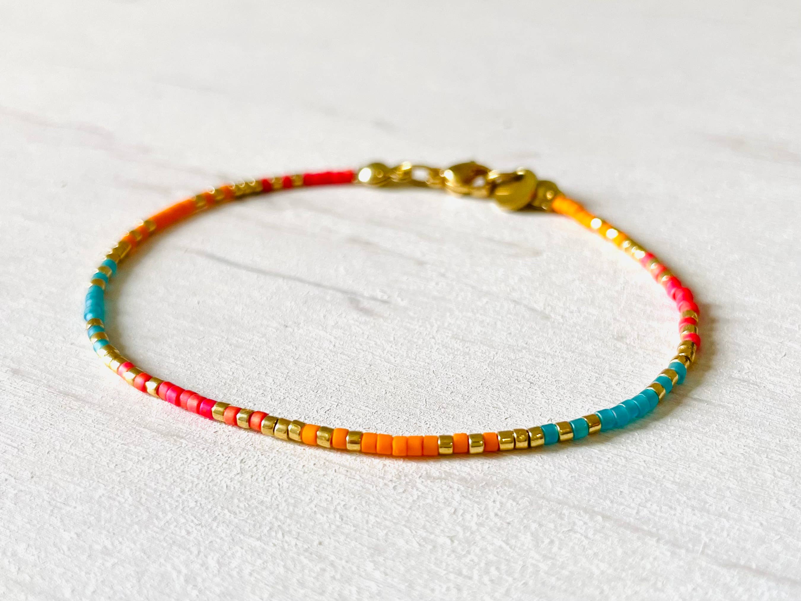 Atelline - Wholesale Beaded Bracelet - Stainless steel women's bracelets, bead bracelets N0121