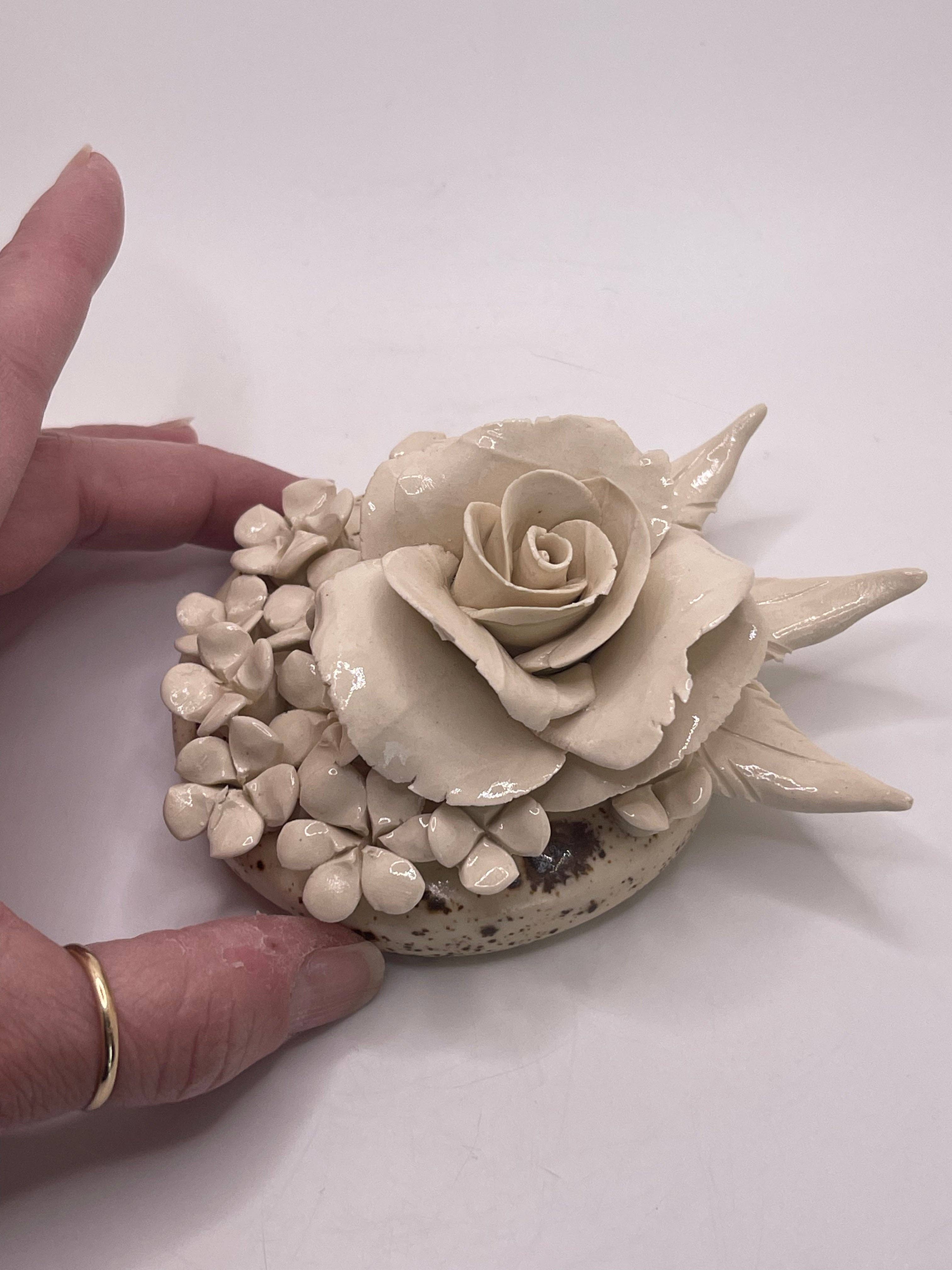 Cori Ceramics & Art LLC - Wholesale Decorative Tabletop Object - Forever Rose2