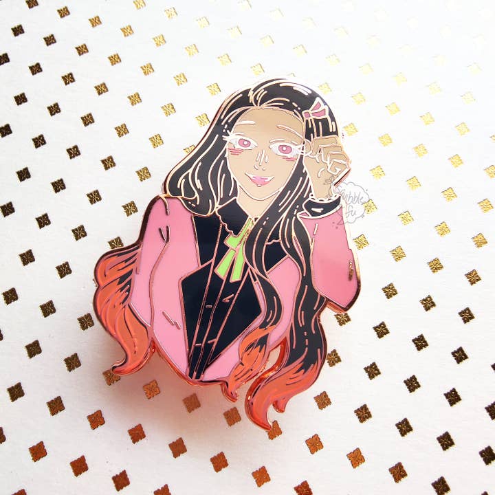 ***RETIRING last chance!*** Nezuko | Dapper Suit Slayers | Hard Enamel Pin for wholesale by squibblefu