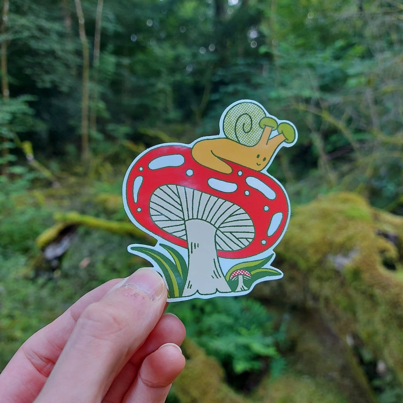 National Park Print Shop – wholesale Sticker – Mushroom Sticker0