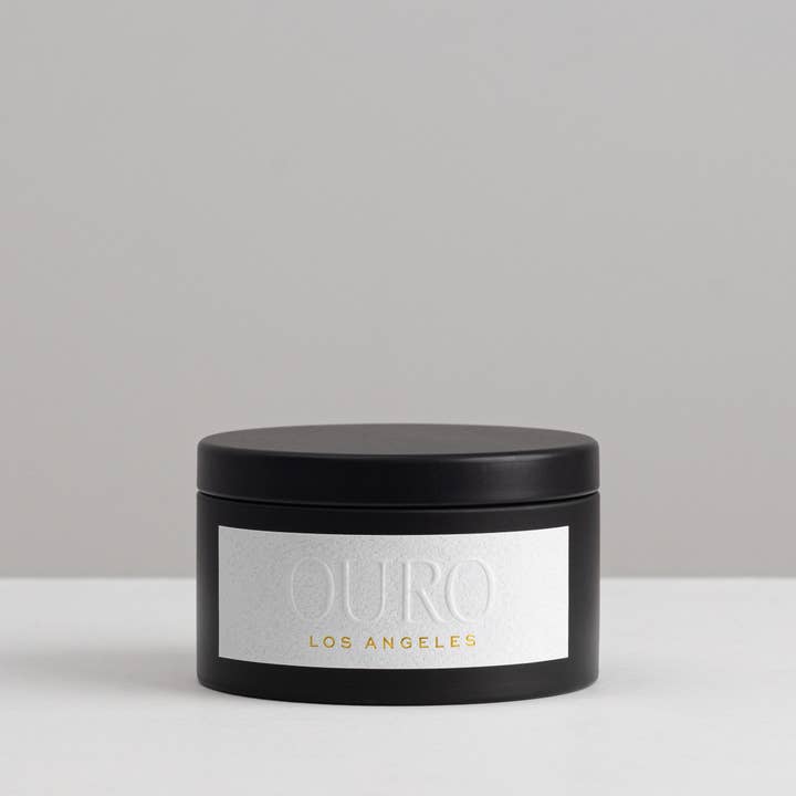 OURO Los Angeles - Wholesale Travel Candles - Innerbloom 5 oz Tin Candle - Orange + Jasmine + Bergamot