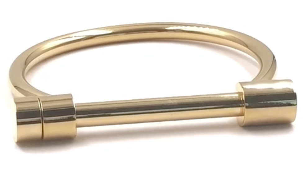 HoopLa – Großhandel Manschettenarmband – Pferdegebiss Armreif - Armspange - Schraubverschluss - Wasserdicht3