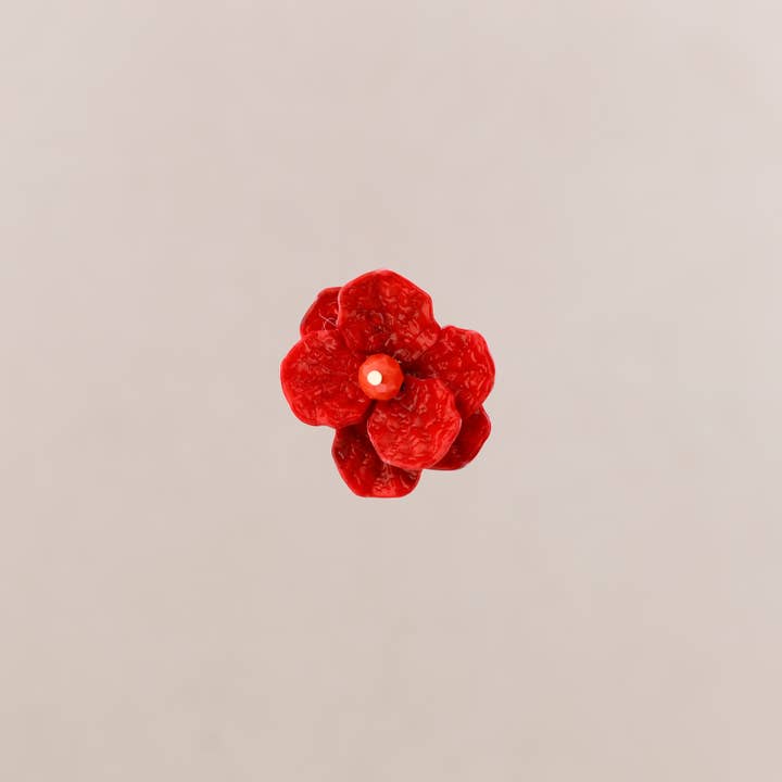 La Cuerda De Sol - Venta al por mayor Bisutería - Pendientes Flor Resina