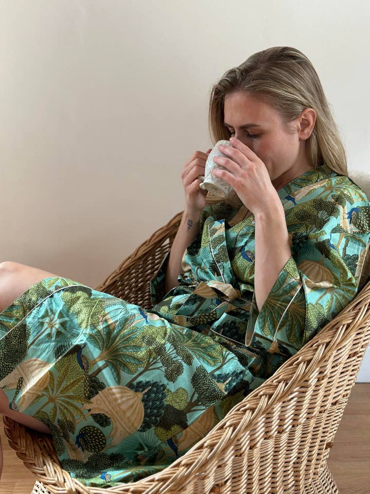 HausLife - Wholesale Robe - Women's - Cotton Kimono Dressing Gown - 6 x Bestsellers1