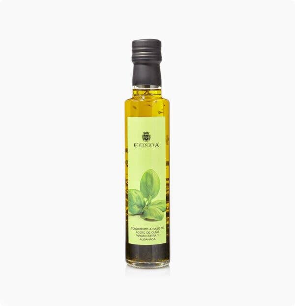 La Chinata - Wholesale Olive Oil - Basil Seasoning 250 ml.