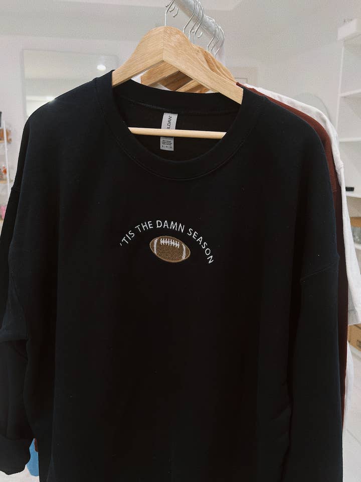 Dit is het seizoen, Crewneck voor wholesale door Electric Feels Company