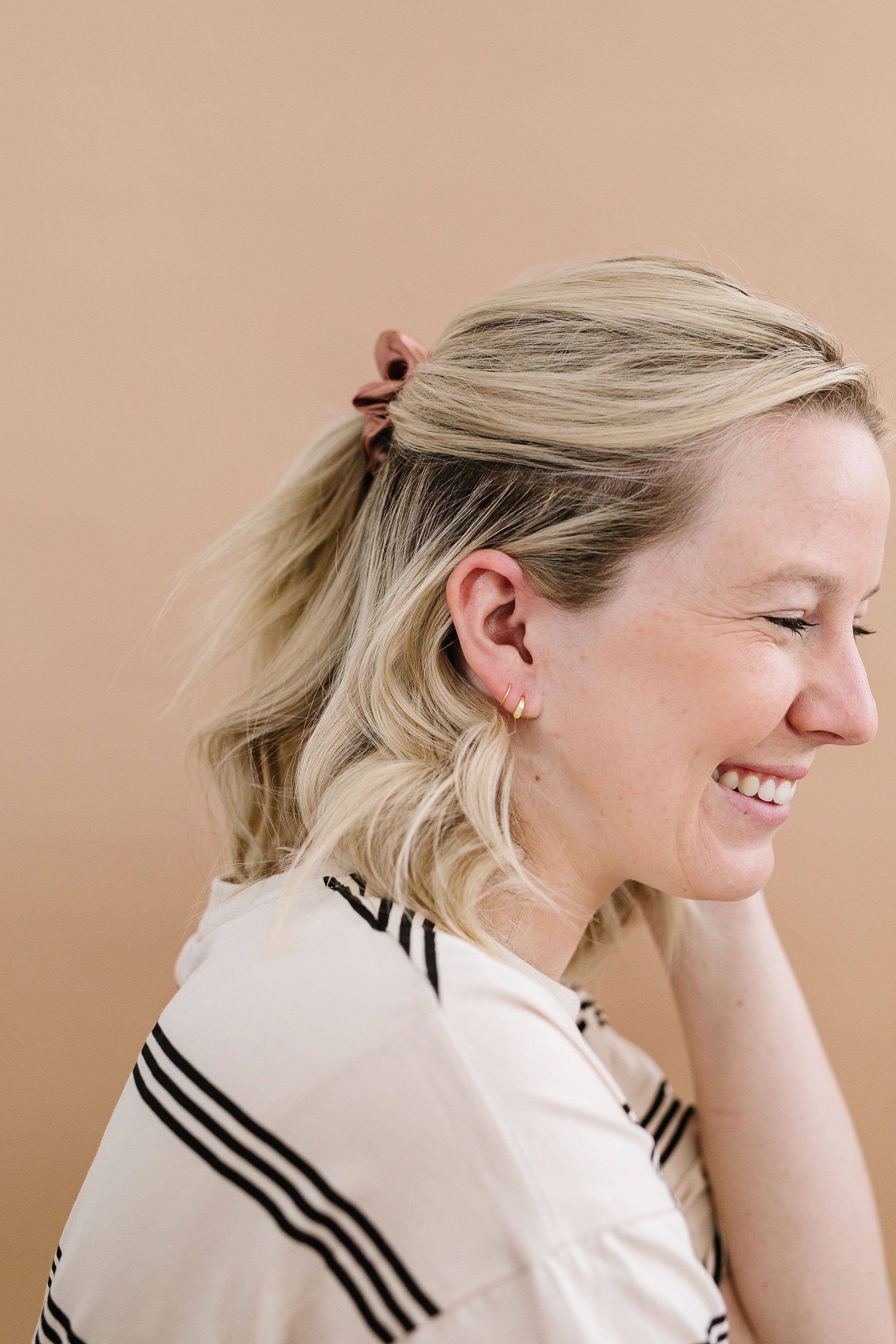 Shop Andi - Wholesale Hoop Earrings - Double Hoop Dupes1