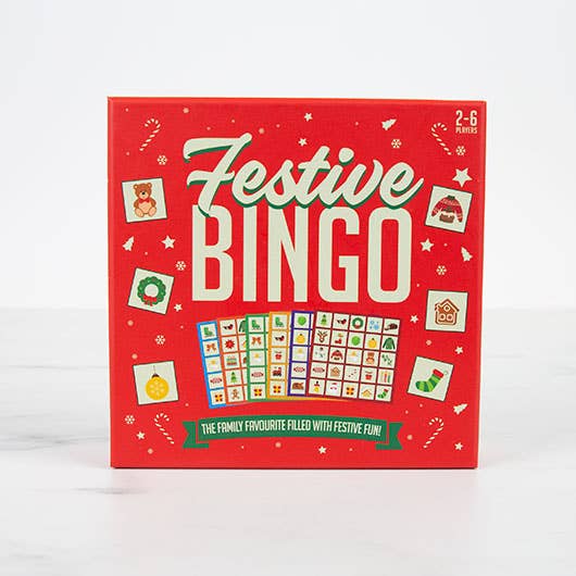 Gift Republic – wholesale Board game – Festive Christmas Bingo1