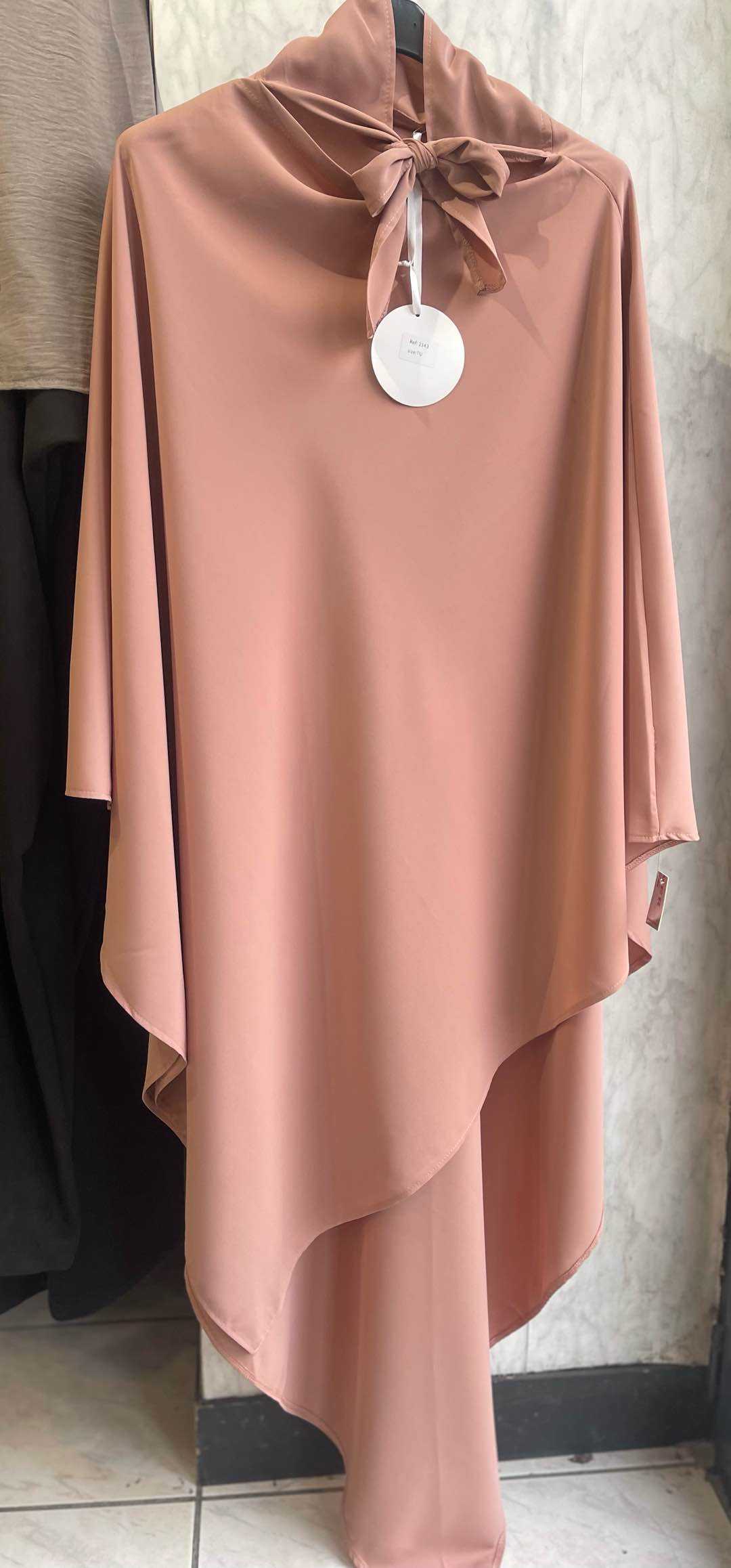 Aawoe Abaya - Vente Hijabs – femme - Khimar Maya Long Pointu - 2143-KH31