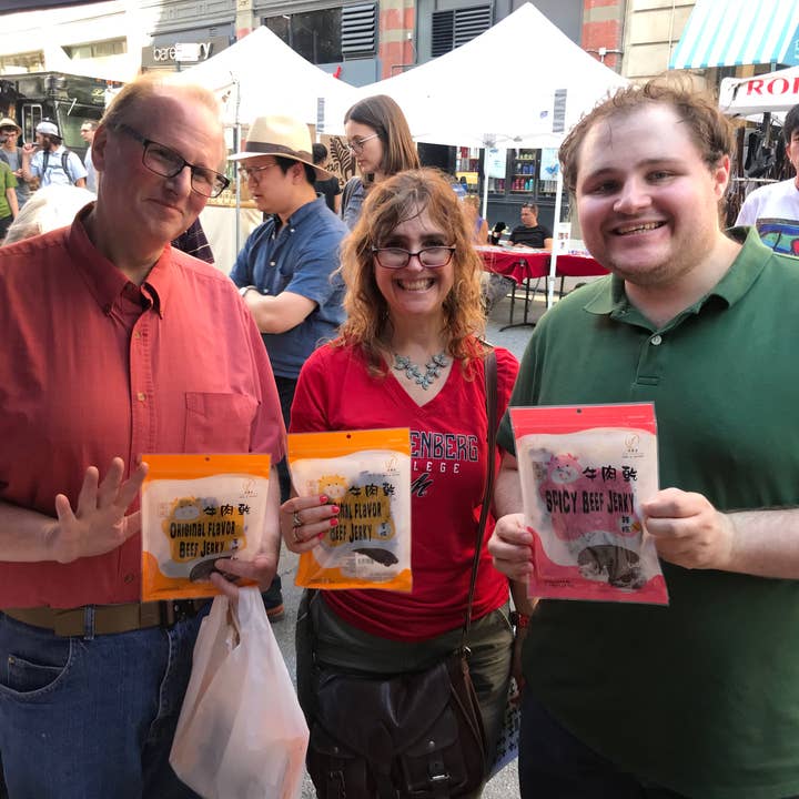 Old Country Jerky - Wholesale Jerky - Tender,Moist Teriyaki Flavor Beef Jerky Protein Snack 2.82oz5