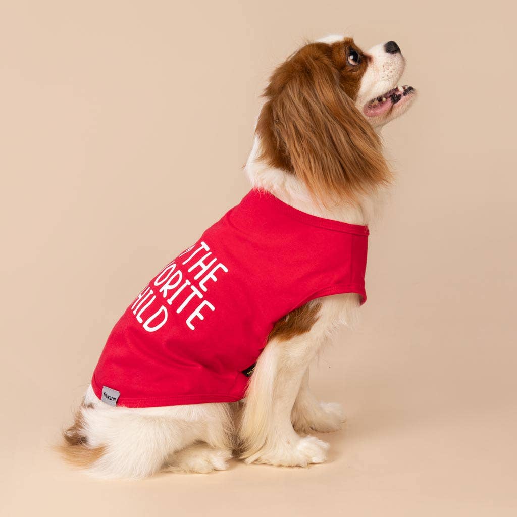 Fitwarm - Vente Chemise – chien - Chemise pour chien I'm the Favorite Child2
