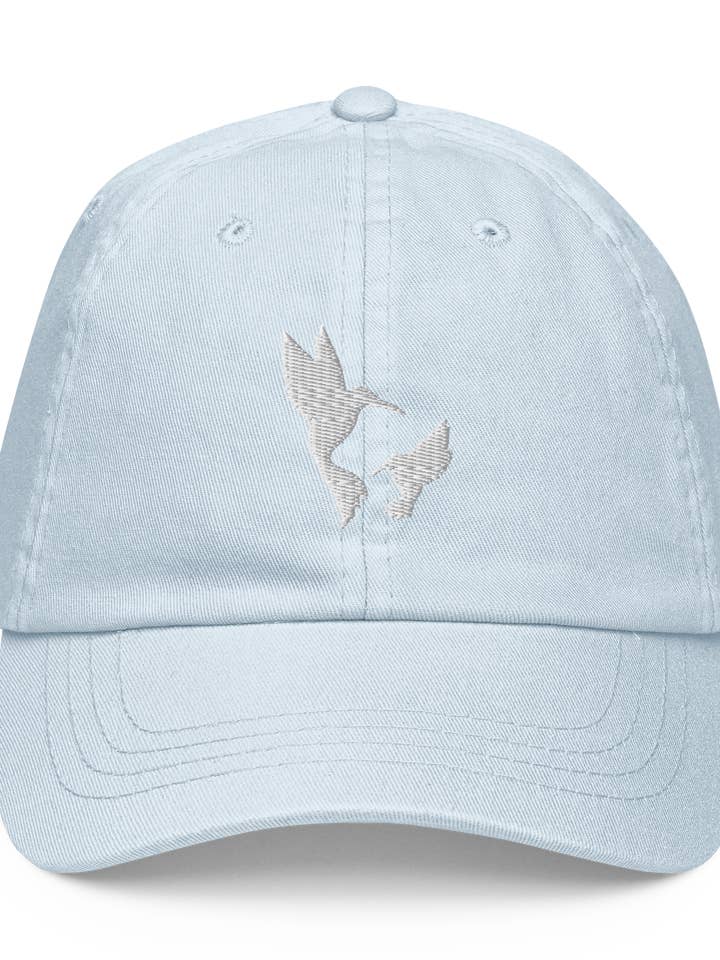 Boné de Beisebol Hummingbird - Chapéu Pastel com Costura Branca por atacado de MiniDei