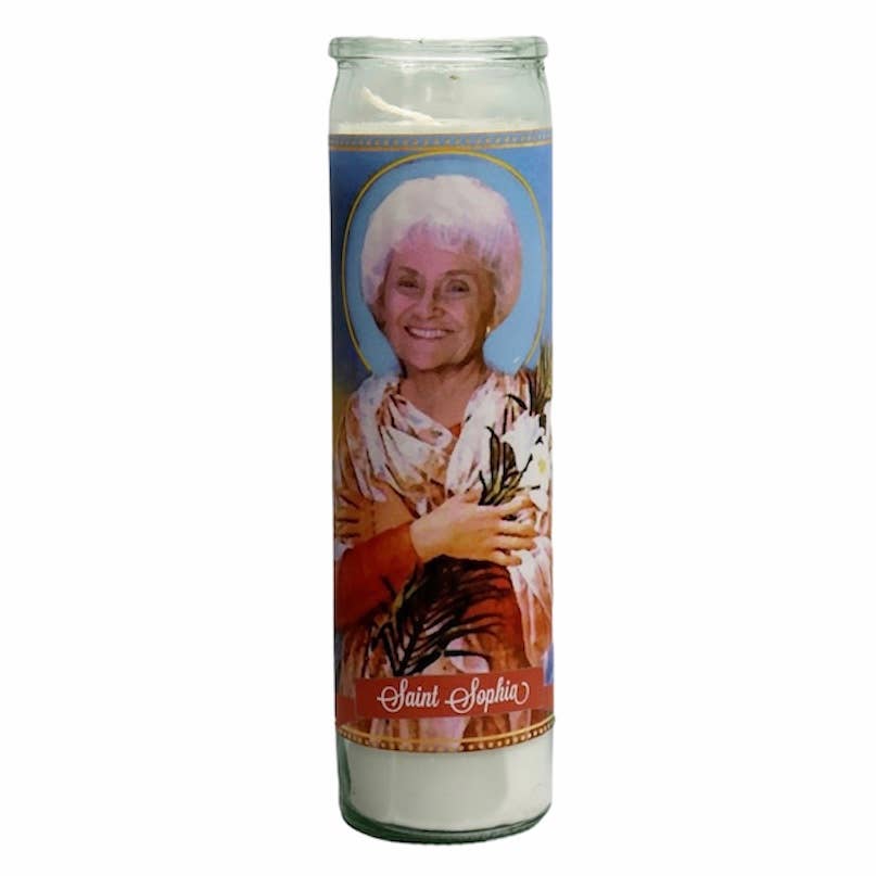 The Luminary and Co. - Wholesale Votive Candle - Cast of the Golden Girls Devotional Prayer Saint Candles3