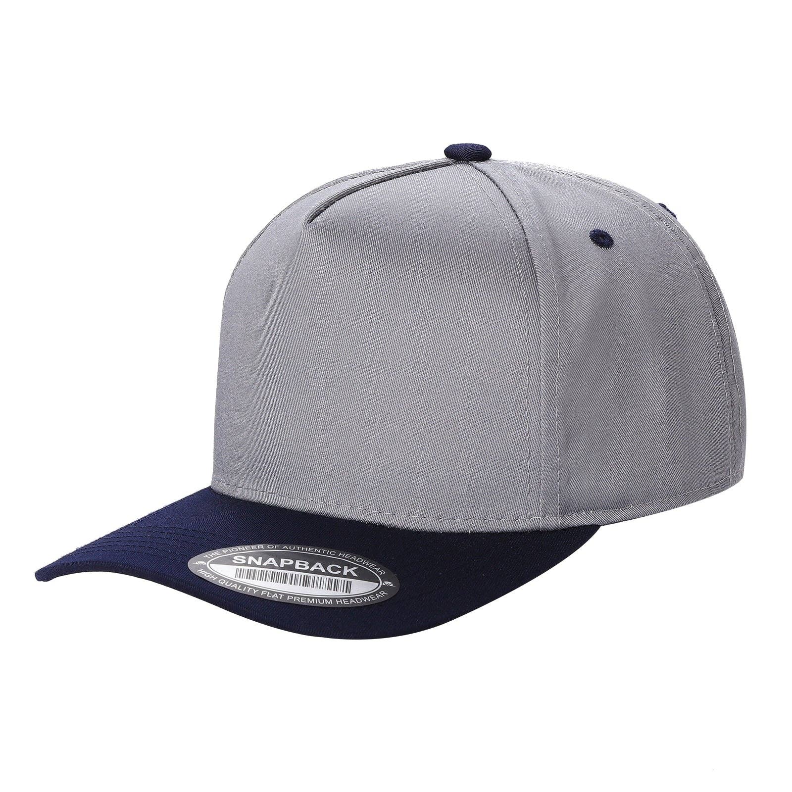 Burzip collection - Wholesale Hat Accessory - Men's - TCAO - 5 Panel Solid with Under Bill colored9