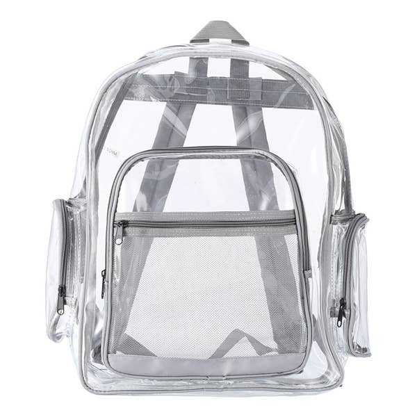 Nima Accessories Inc - Wholesale Backpack - Women's - Clear See Thru Ladies Back Pack Handbag1