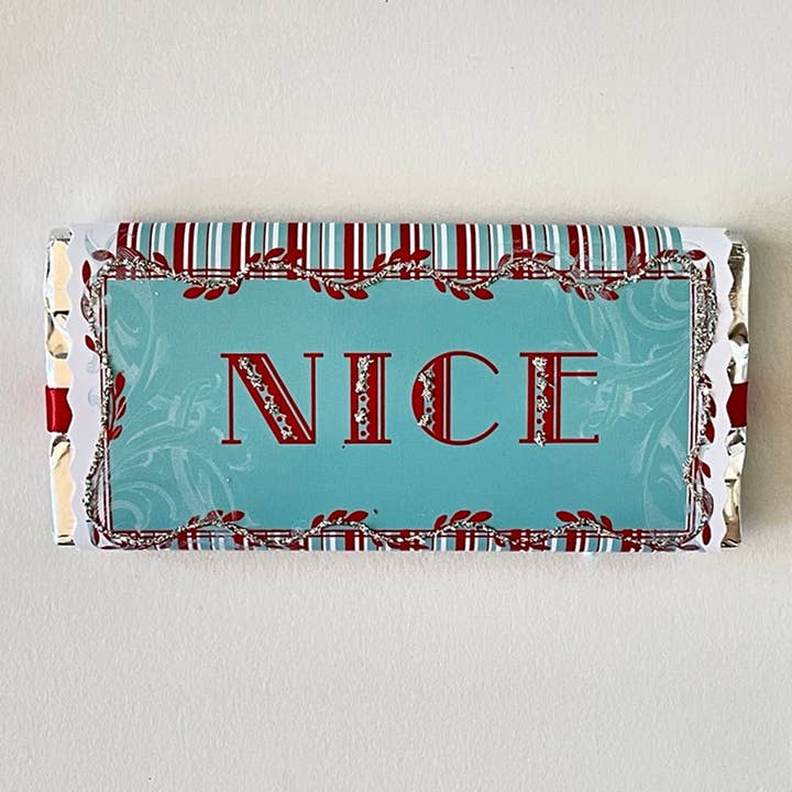 Nelda Barchers Glitter Cards - Wholesale Chocolate Bar - Chocolate Bars Naughty & Nice3