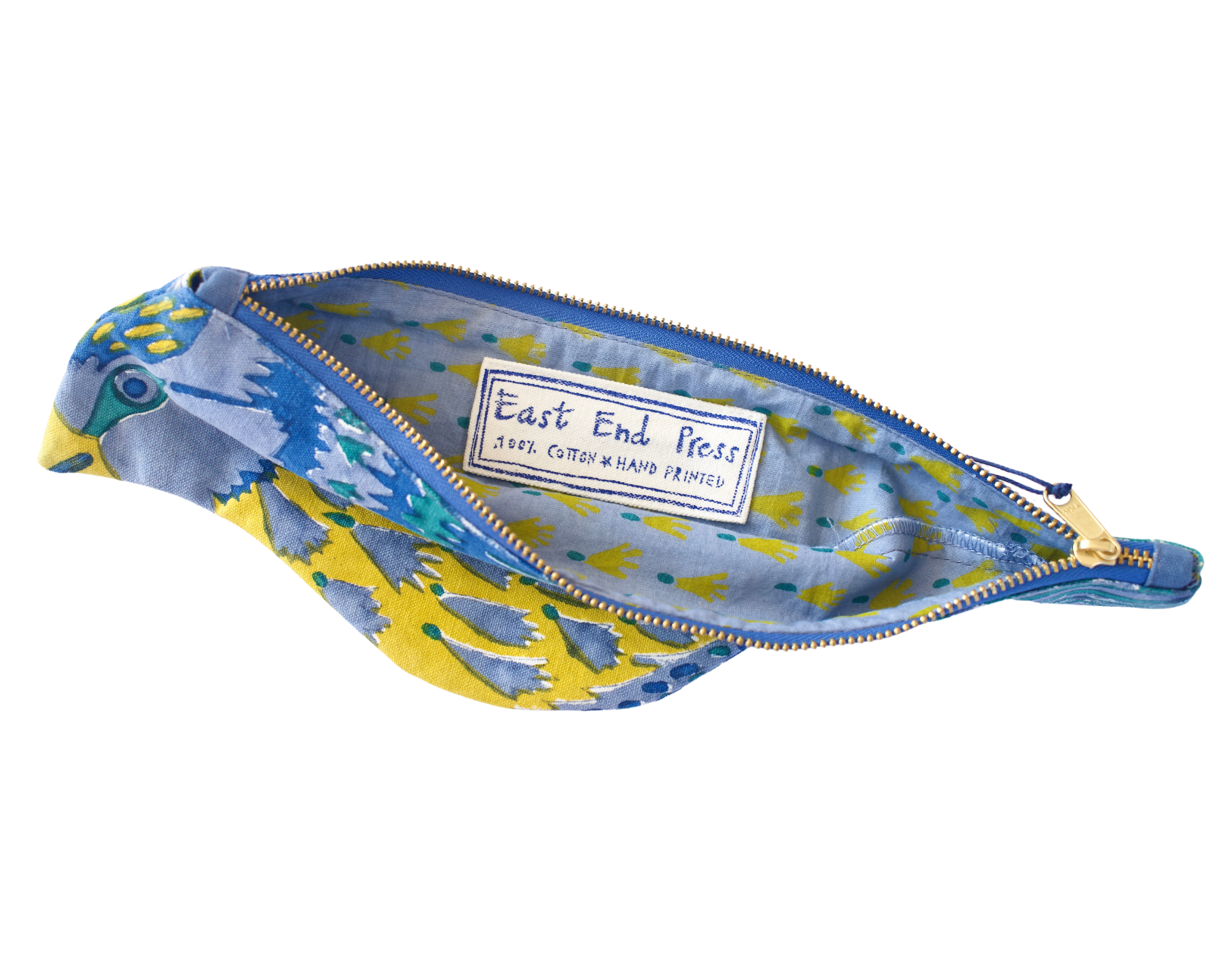 East End Press - Wholesale Pencil Case/Pouch - UK/EU: Blue Tit Fabric Case10