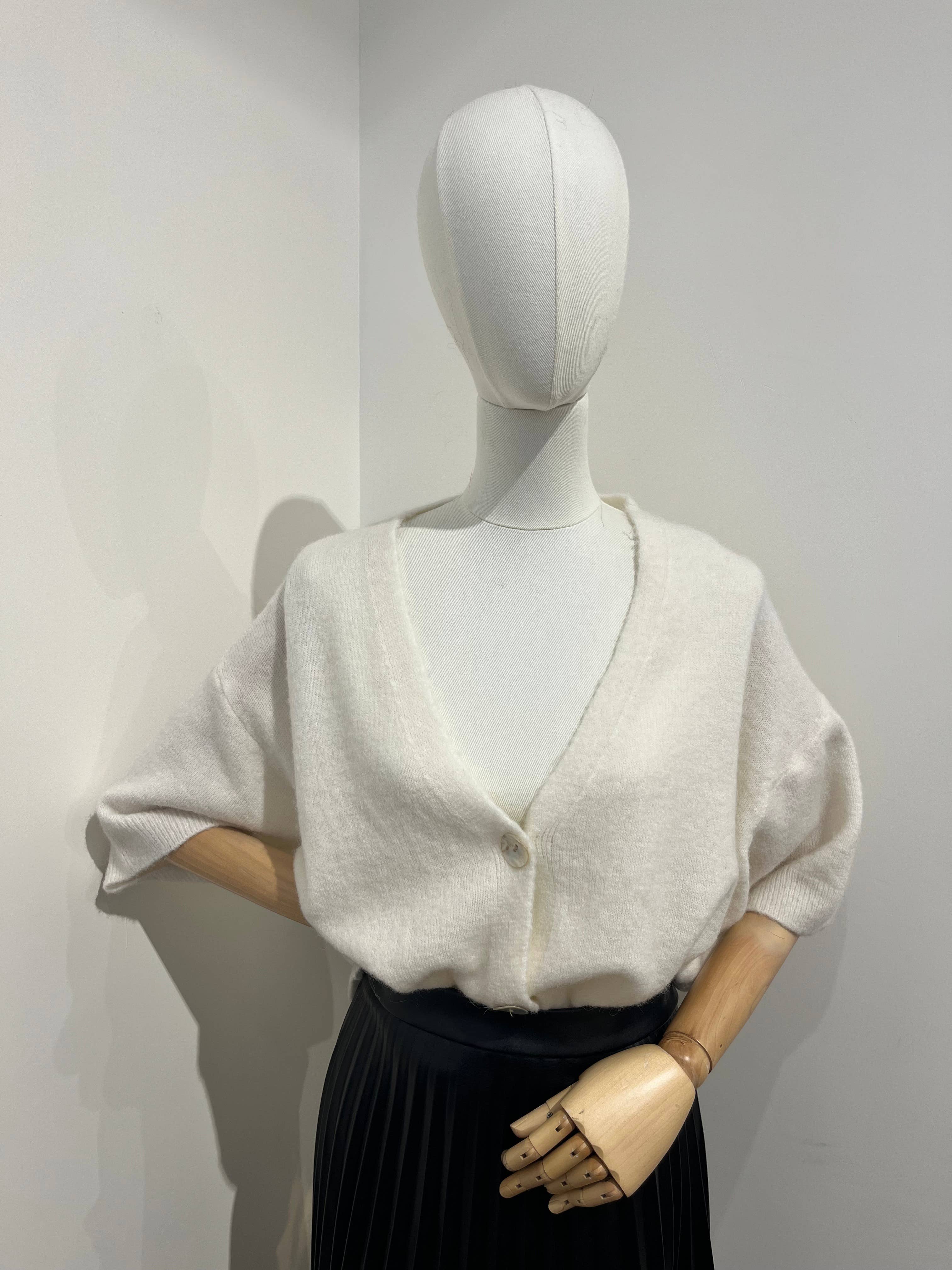 Orice – Engroshandel Cardigan - Dame – Kortærmet vest i 30% baby alpaka strik - Orice21