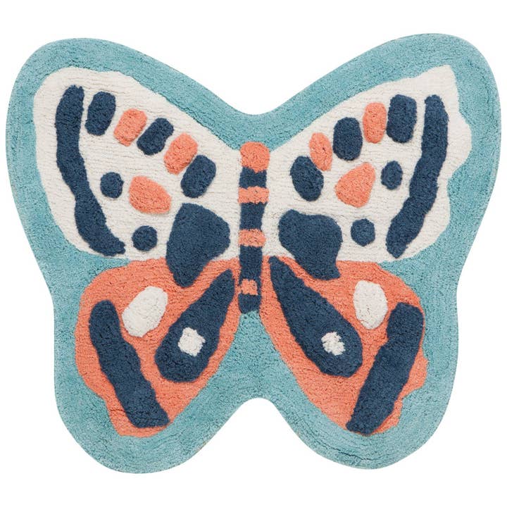 Danica Outlet Store - Wholesale Bath Mat - Flutter By Shaped Bath Mat