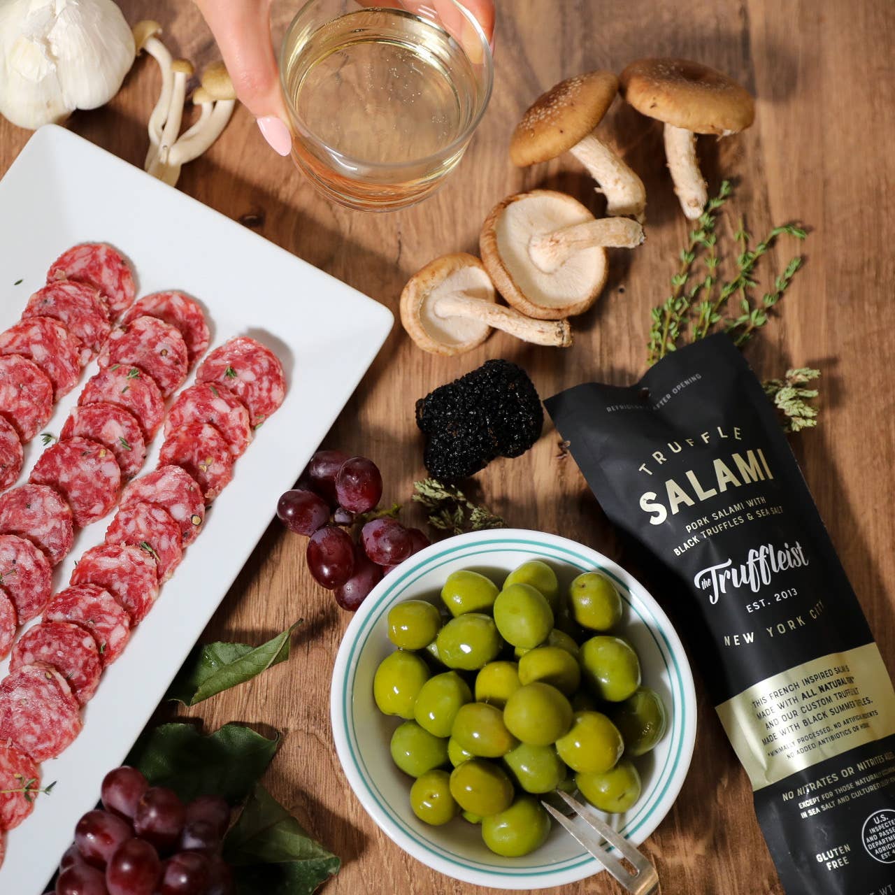 The Truffleist - Wholesale Salami - Truffle Salami2