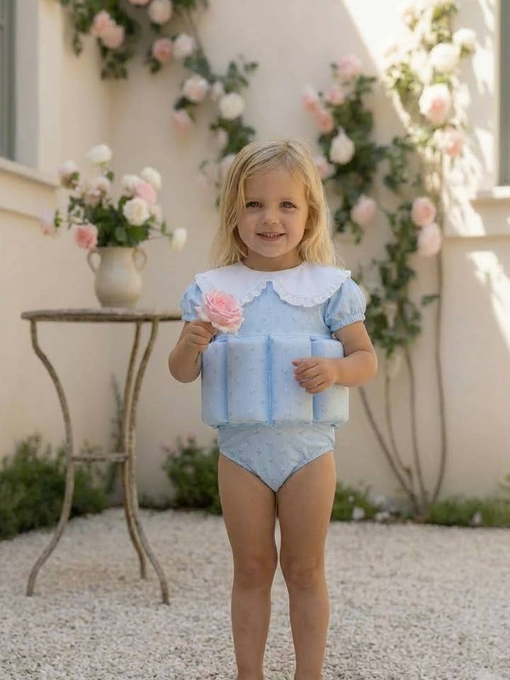 Lacey - Traje de baño bohemio para niños - Flotadores de agua - Playa de natación para venta al por mayor de Little Soleil