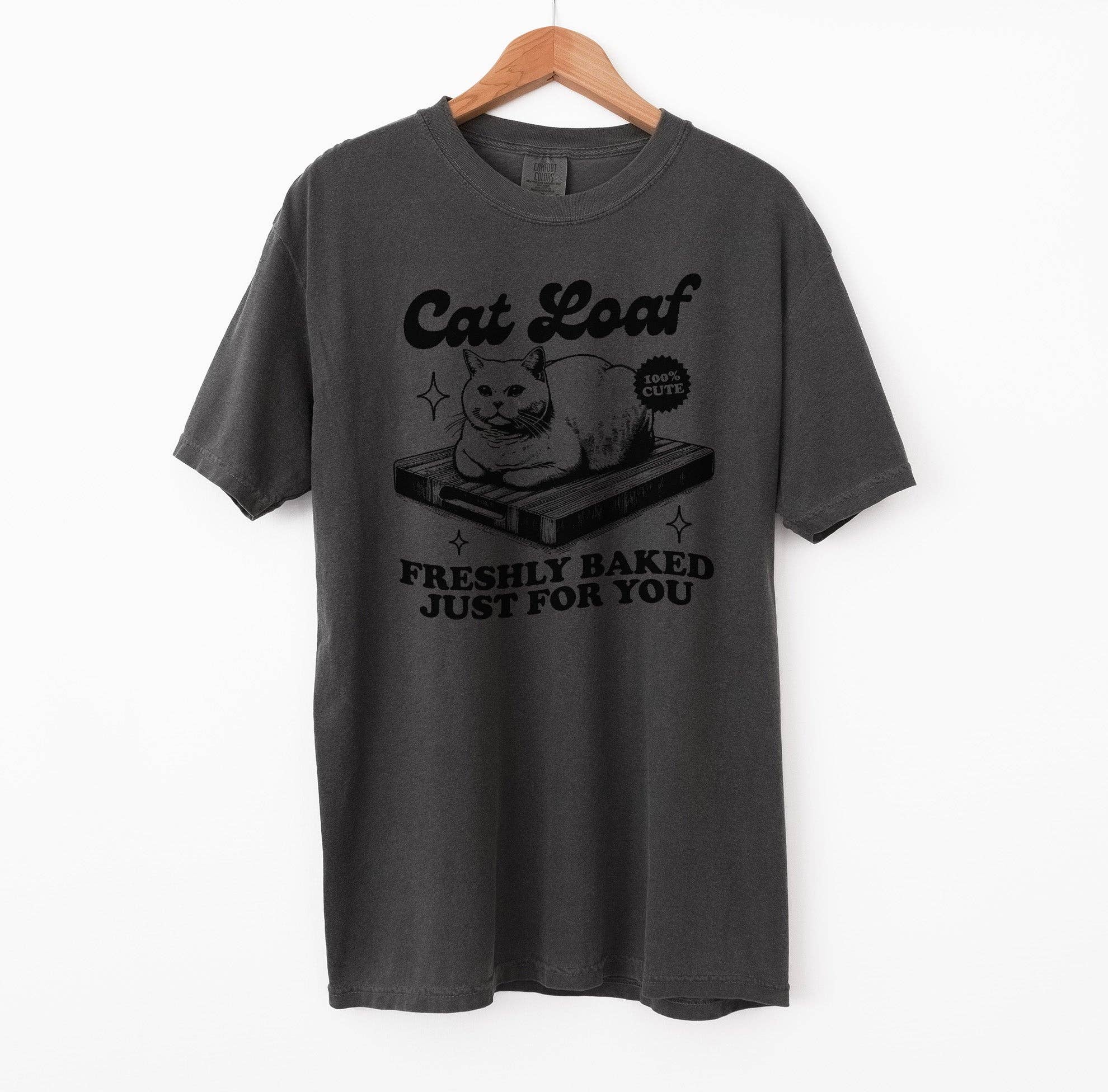 Blue Giraffe Inc - Wholesale Screen Printed T-Shirt - Women's - Cat Loaf T-Shirt3