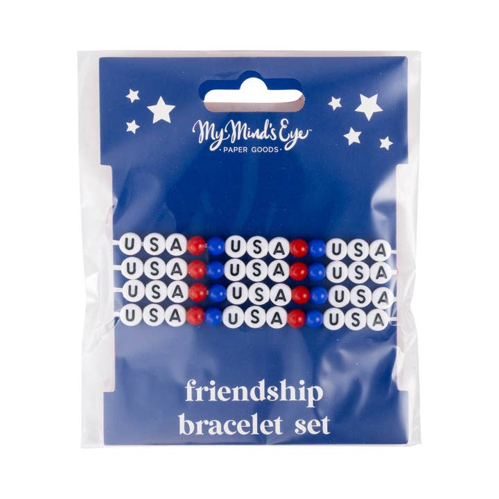 My Mind’s Eye - Wholesale Beaded Bracelet - SSP1104 - USA Friendship Bracelets