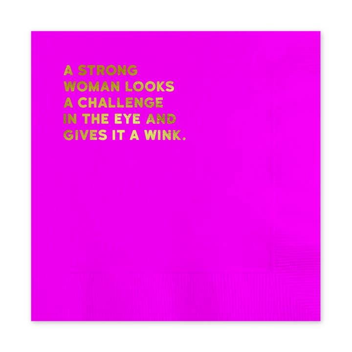 Serviette Humoristique Clin d'Œil (Paquet de 20) pour la vente par Redback Cards Canada - ALL Duties and Tariffs Paid