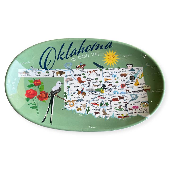 Oklahoma 8.5" Tidbit Tray for wholesale by Galleyware