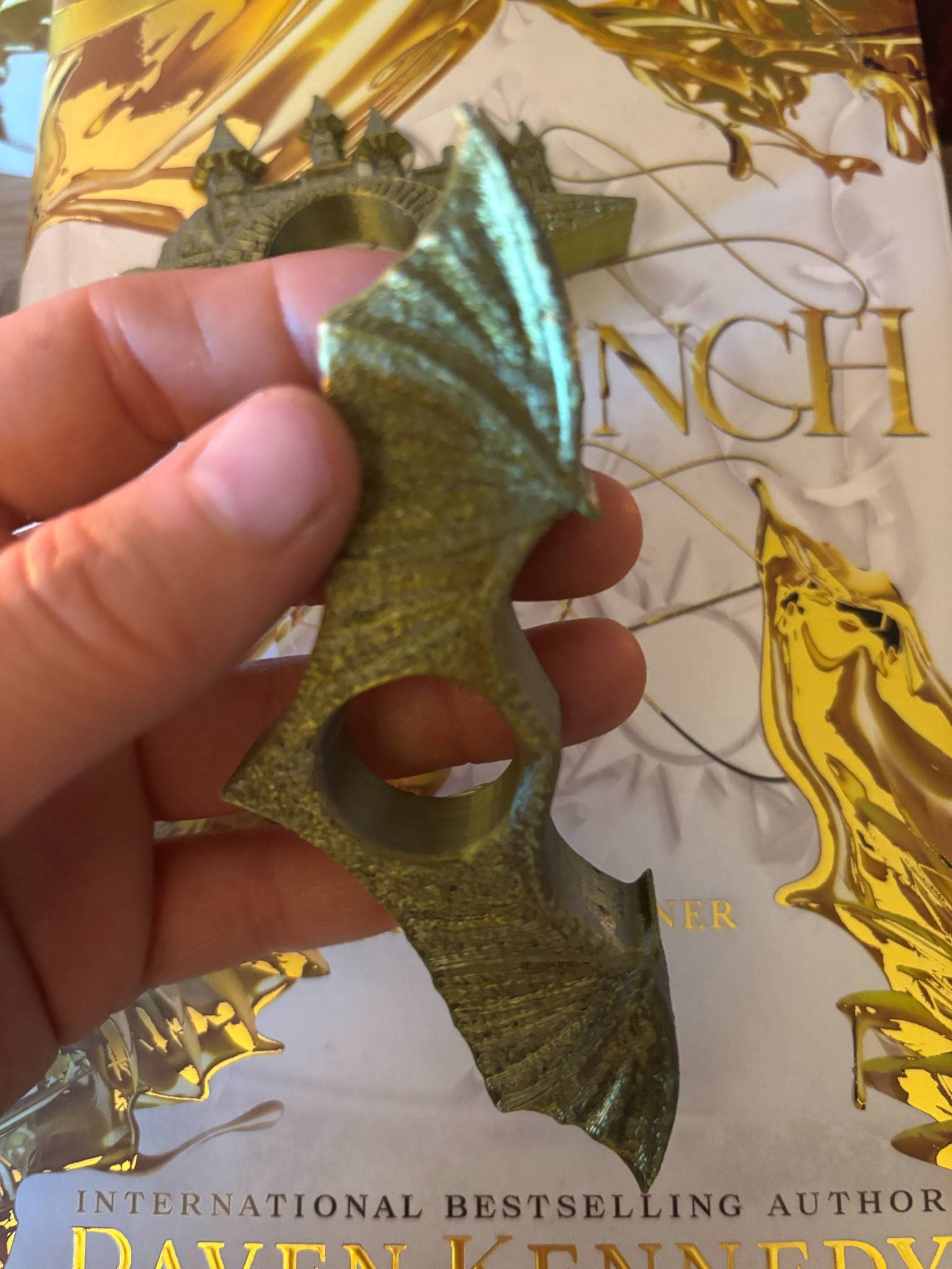 Cryptid Creations – wholesale Bookmark – Dragon wing  page holder 2