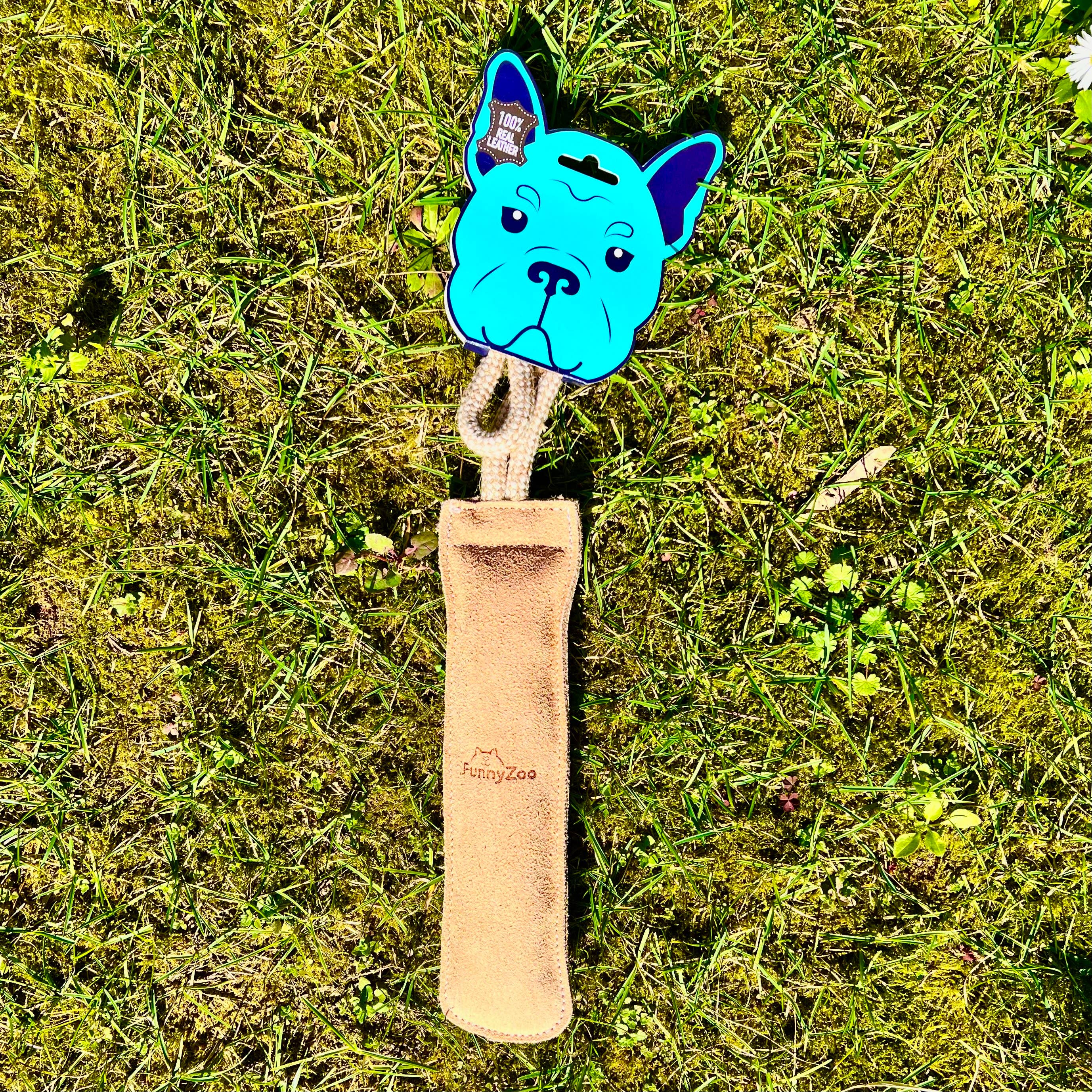 Funny Zoo - Wholesale Pet Rope Toy - Dog - Natural toy for dogs Suede cuff5