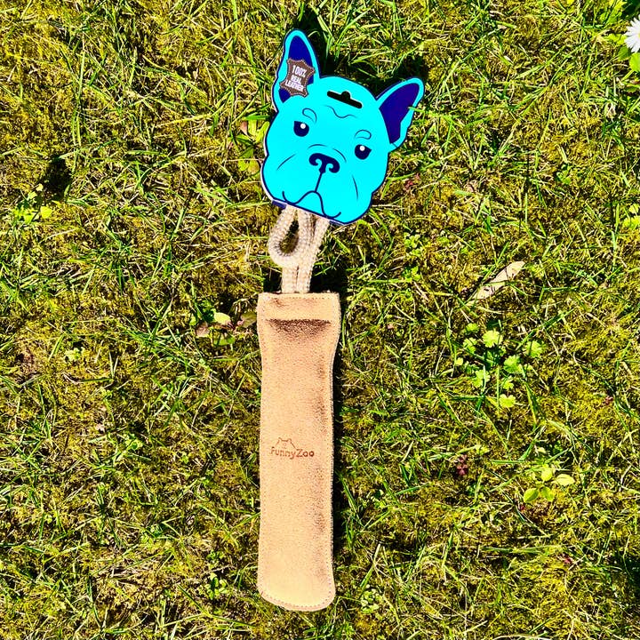 Funny Zoo - Wholesale Pet Rope Toy - Dog - Natural toy for dogs Suede cuff5