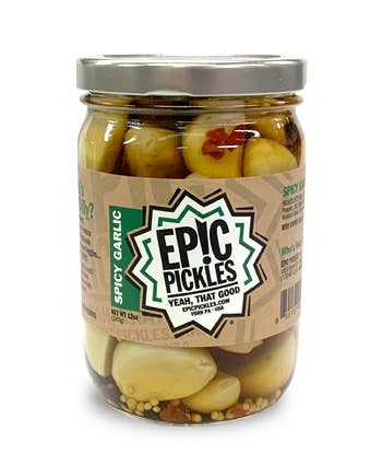 Epic Pickles - Wholesale Pickled Vegetables - Spicy Garlic Cloves
