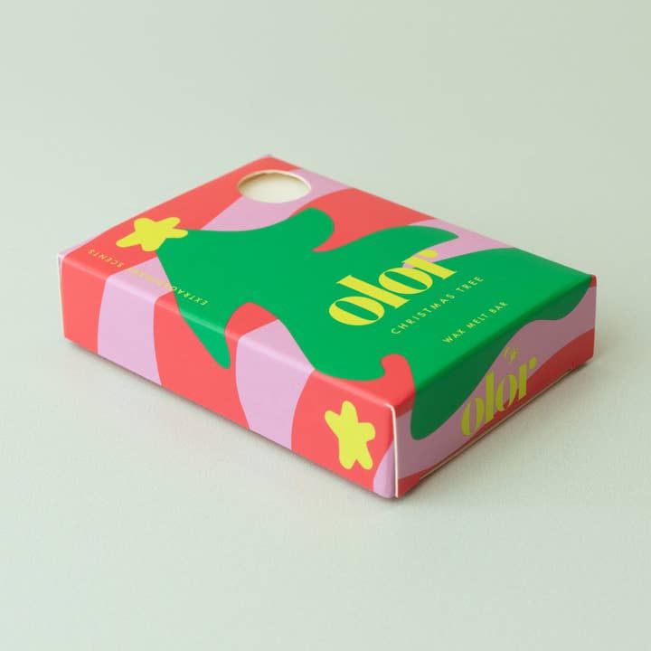 Christmas Tree Wax Melt Bar for wholesale by OLOR