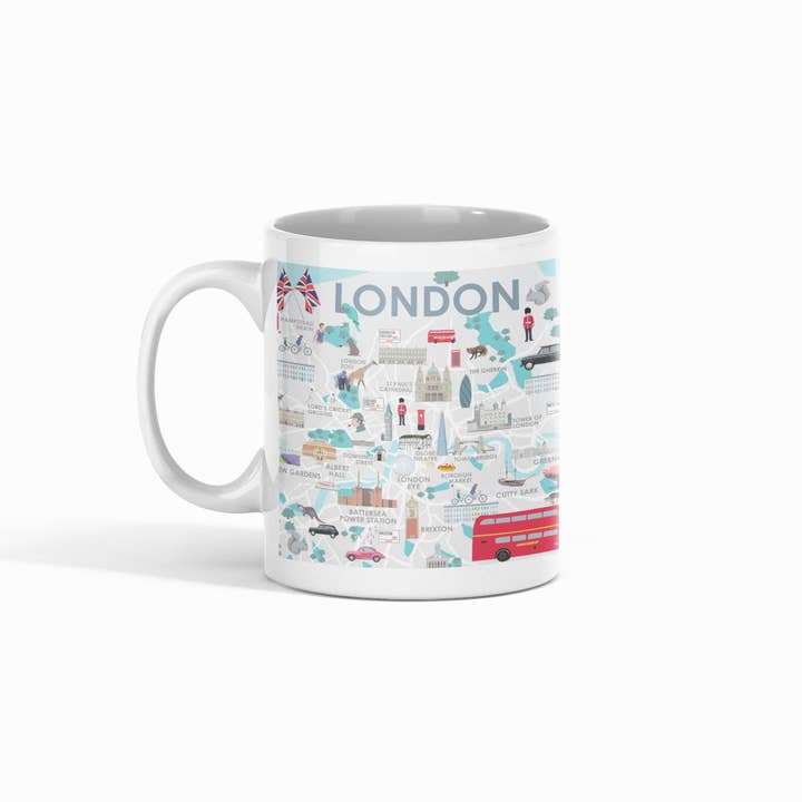 Betty Boyns Designs – wholesale Coffee mug – ILLUSTRATED MAP MUGS33