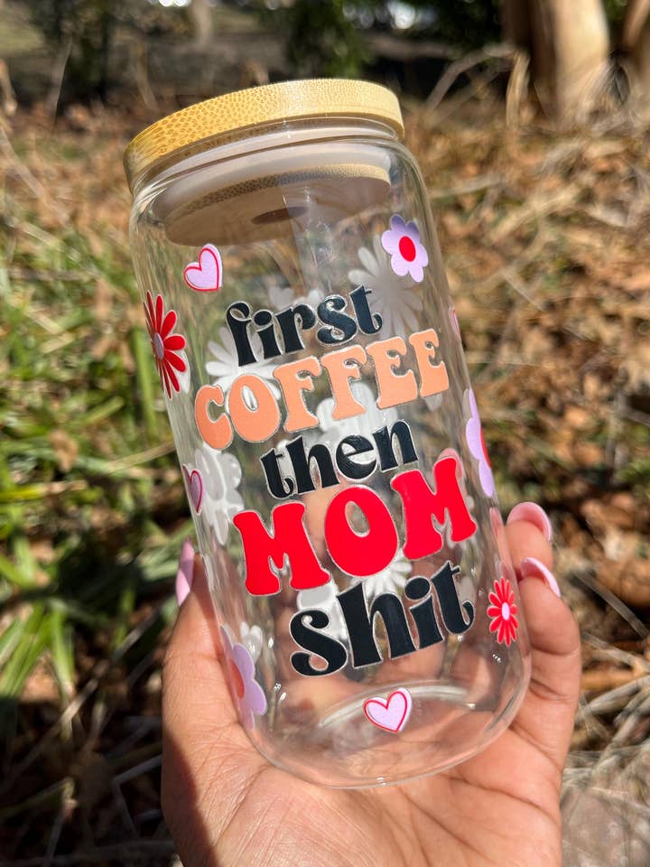 Envoltorio de Taza UV DTF Vida Divertida de Mamá: Transferencia Despegable y Adhesiva para venta al por mayor de Love To Create