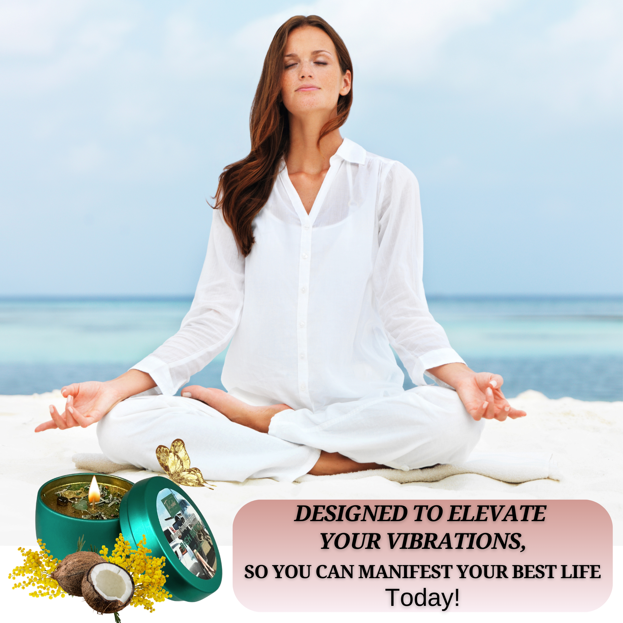 Green Rich B$tch Magic Money Spell Candle for wholesale on Faire4